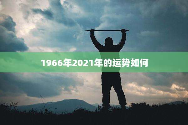 1966年2021年的运势如何