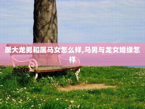属大龙男和属马女怎么样,马男与龙女婚缘怎样