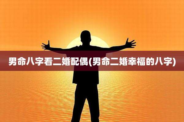 男命八字看二婚配偶(男命二婚幸福的八字)