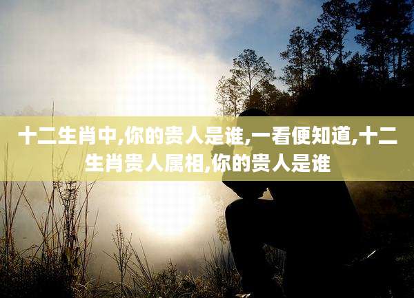 十二生肖中,你的贵人是谁,一看便知道,十二生肖贵人属相,你的贵人是谁