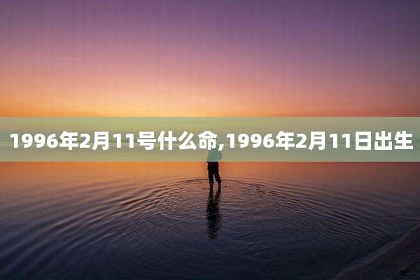 1996年2月11号什么命,1996年2月11日出生