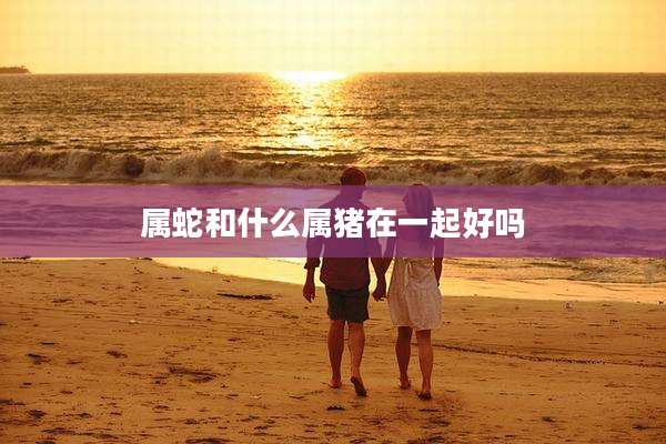 属蛇和什么属猪在一起好吗