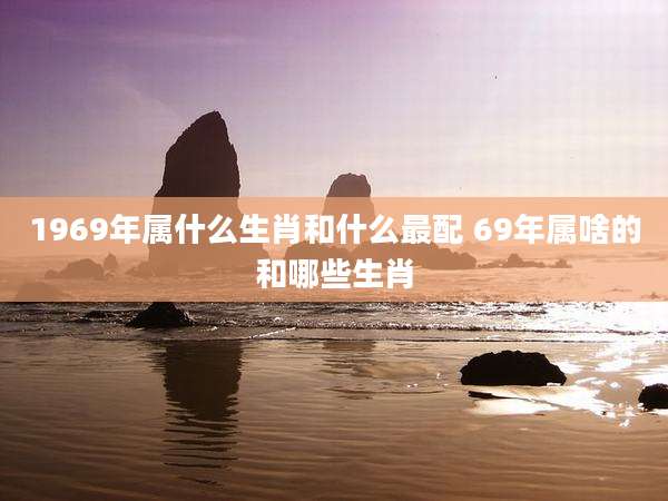 1969年属什么生肖和什么最配 69年属啥的和哪些生肖