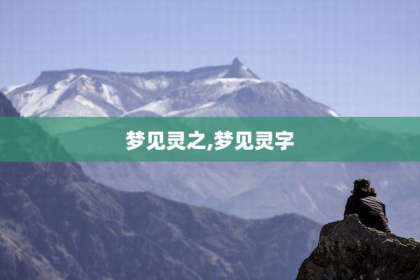 梦见灵之,梦见灵字