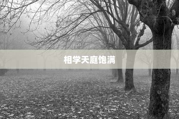 相学天庭饱满