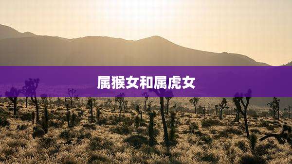 属猴女和属虎女