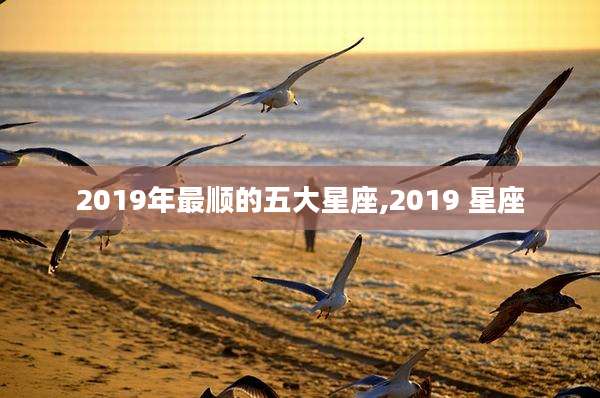 2019年最顺的五大星座,2019 星座