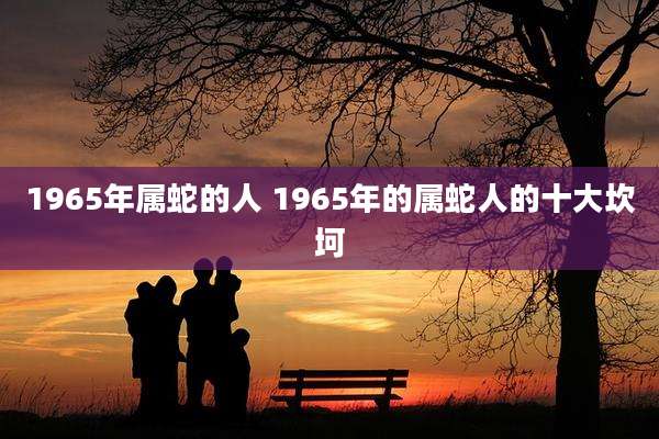 1965年属蛇的人 1965年的属蛇人的十大坎坷