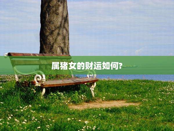属猪女的财运如何?