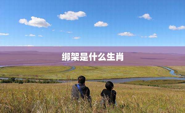 绑架是什么生肖