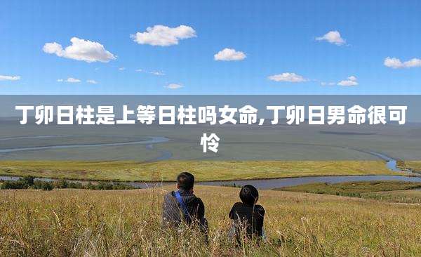 丁卯日柱是上等日柱吗女命,丁卯日男命很可怜