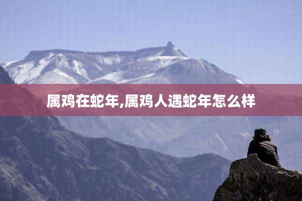属鸡在蛇年,属鸡人遇蛇年怎么样