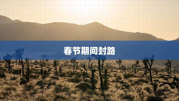 春节期间封路