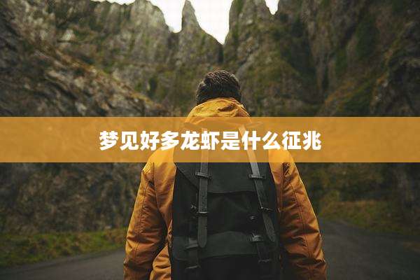 梦见好多龙虾是什么征兆