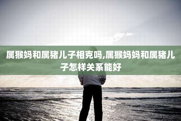属猴妈和属猪儿子相克吗,属猴妈妈和属猪儿子怎样关系能好