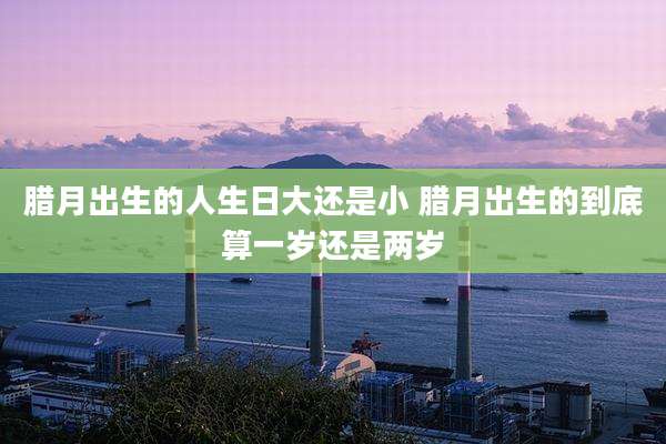 腊月出生的人生日大还是小 腊月出生的到底算一岁还是两岁