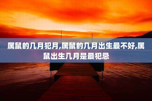 属鼠的几月犯月,属鼠的几月出生最不好,属鼠出生几月是最犯忌