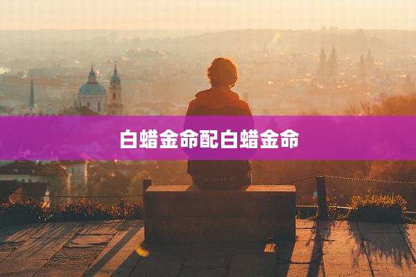 白蜡金命配白蜡金命