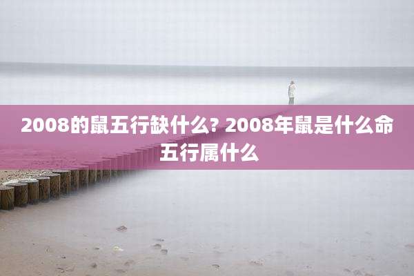 2008的鼠五行缺什么? 2008年鼠是什么命 五行属什么