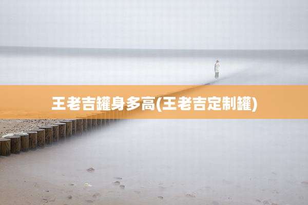 王老吉罐身多高(王老吉定制罐)