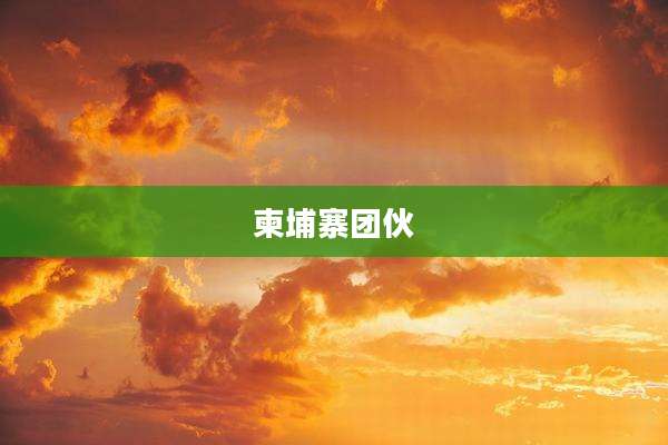 柬埔寨团伙