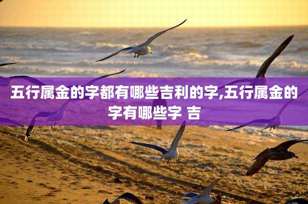 五行属金的字都有哪些吉利的字,五行属金的字有哪些字 吉