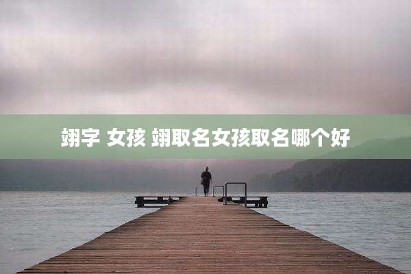 翊字 女孩 翊取名女孩取名哪个好