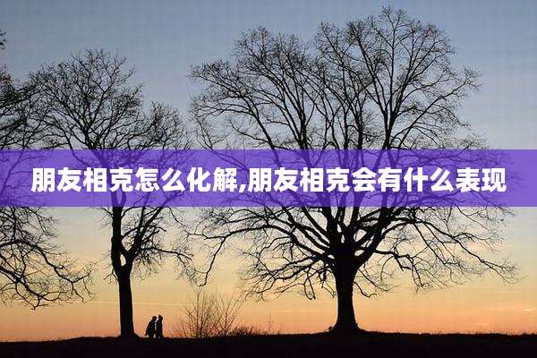 朋友相克怎么化解,朋友相克会有什么表现