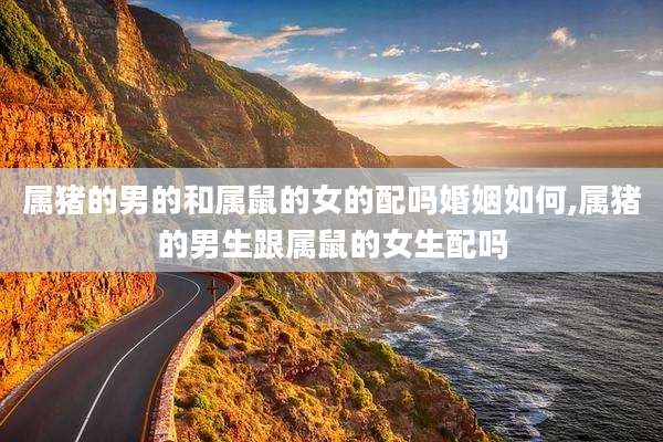 属猪的男的和属鼠的女的配吗婚姻如何,属猪的男生跟属鼠的女生配吗