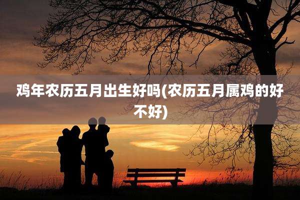 鸡年农历五月出生好吗(农历五月属鸡的好不好)