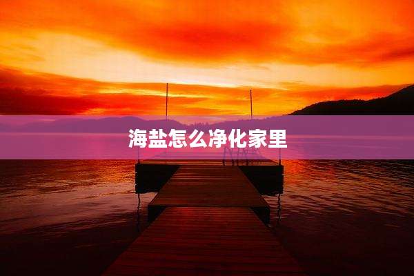 海盐怎么净化家里