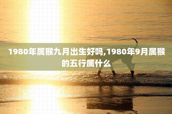 1980年属猴九月出生好吗,1980年9月属猴的五行属什么