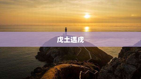 戊土遇戌