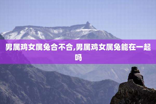 男属鸡女属兔合不合,男属鸡女属兔能在一起吗