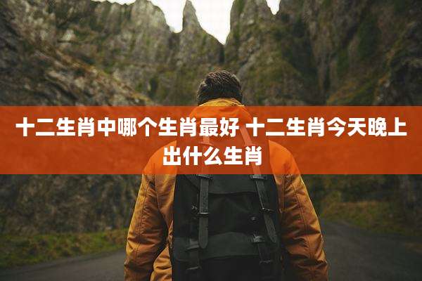 十二生肖中哪个生肖最好 十二生肖今天晚上出什么生肖