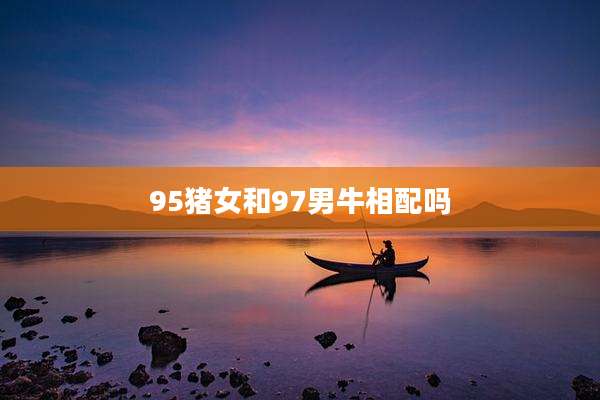 95猪女和97男牛相配吗