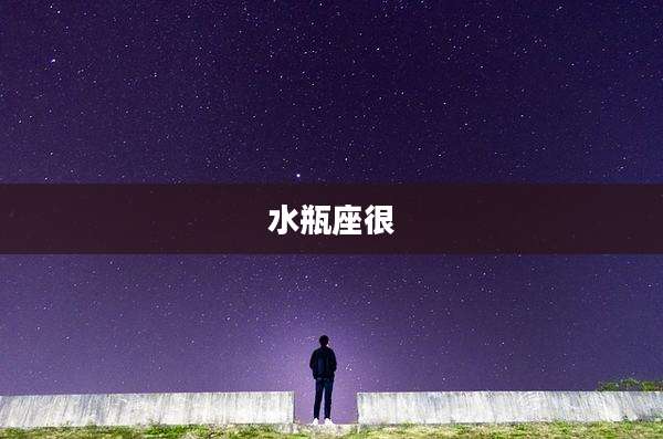 水瓶座很