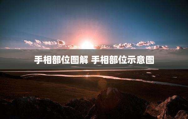 手相部位图解 手相部位示意图