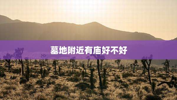 墓地附近有庙好不好
