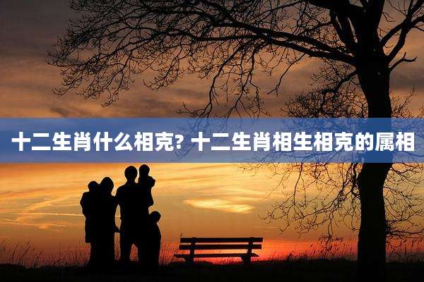 十二生肖什么相克? 十二生肖相生相克的属相