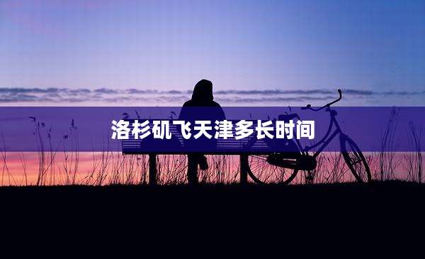 洛杉矶飞天津多长时间