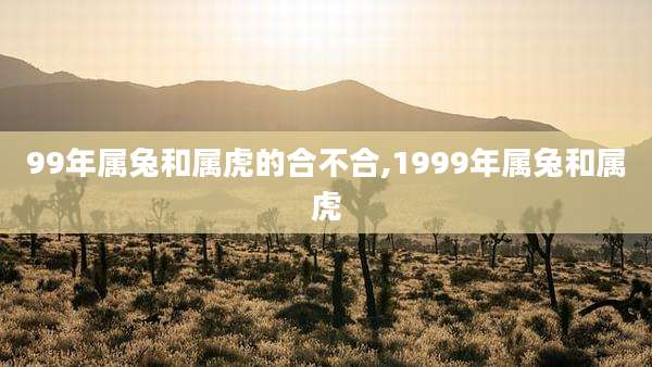 99年属兔和属虎的合不合,1999年属兔和属虎