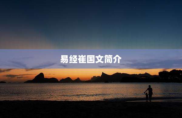 易经崔国文简介
