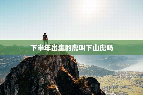 下半年出生的虎叫下山虎吗