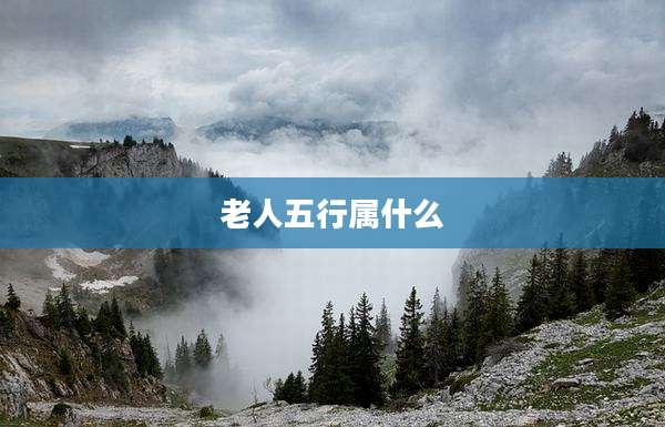 老人五行属什么