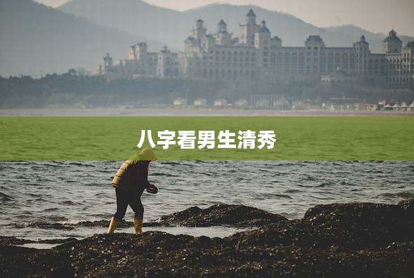 八字看男生清秀