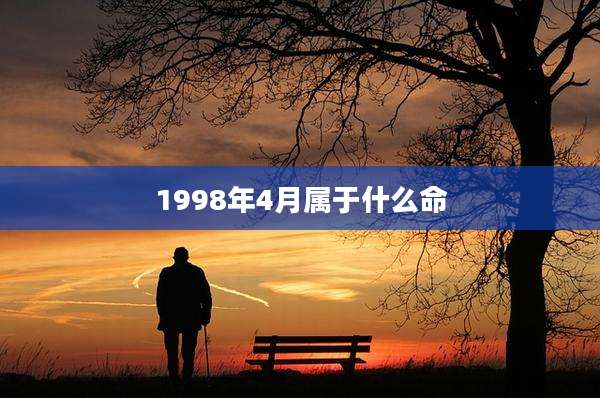 1998年4月属于什么命