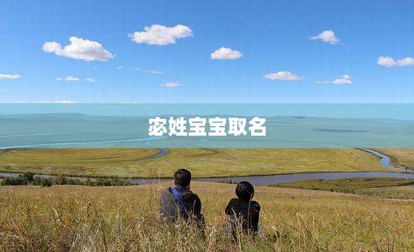 宓姓宝宝取名