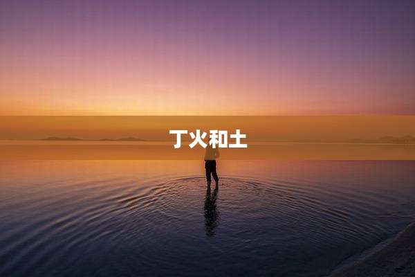 丁火和土