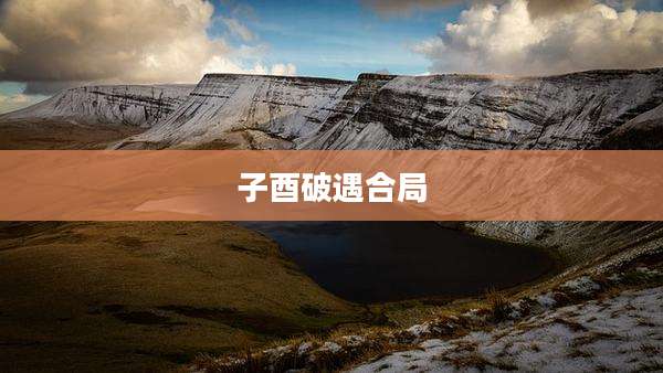 子酉破遇合局